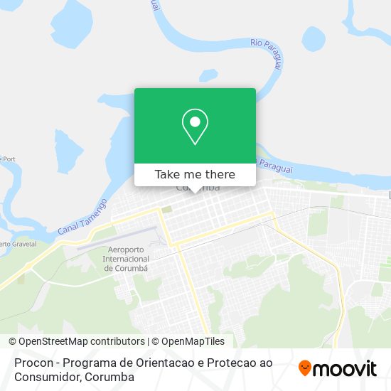 Procon - Programa de Orientacao e Protecao ao Consumidor map