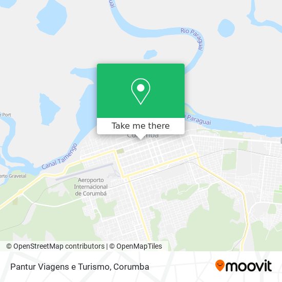 Pantur Viagens e Turismo map