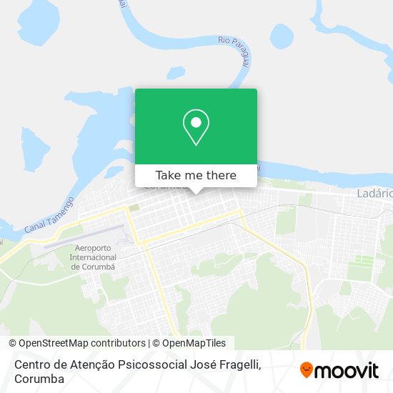 Centro de Atenção Psicossocial José Fragelli map
