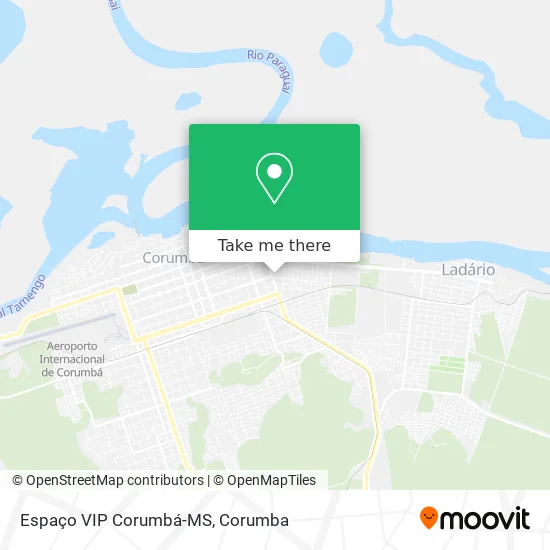 Espaço VIP Corumbá-MS map