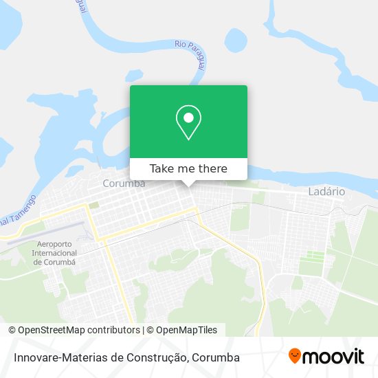 Innovare-Materias de Construção map