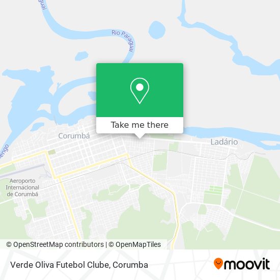 Verde Oliva Futebol Clube map