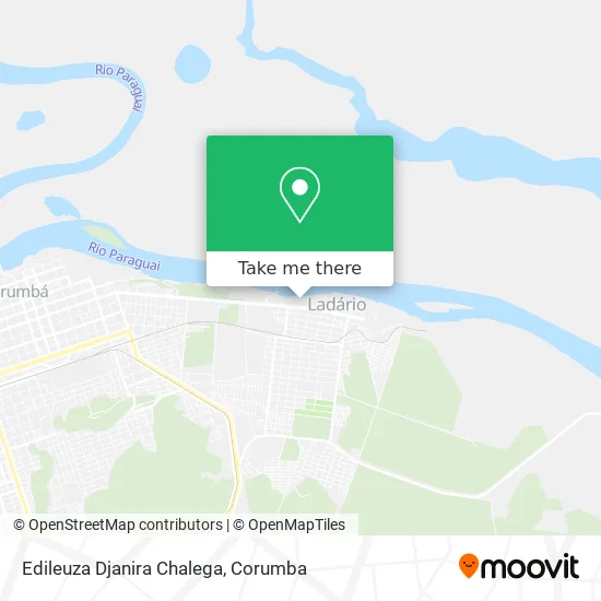 Edileuza Djanira Chalega map