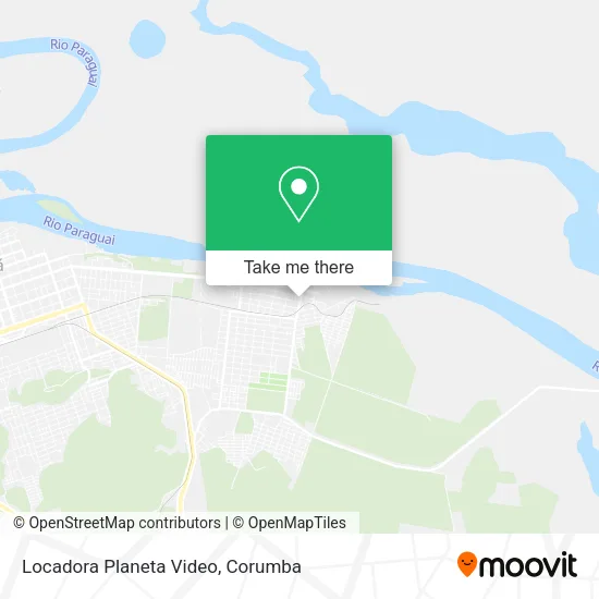 Locadora Planeta Video map