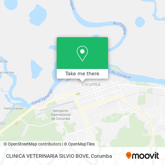 CLINICA VETERINARIA SILVIO BOVE map