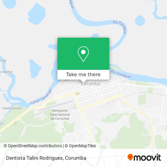 Mapa Dentista Talini Rodrigues