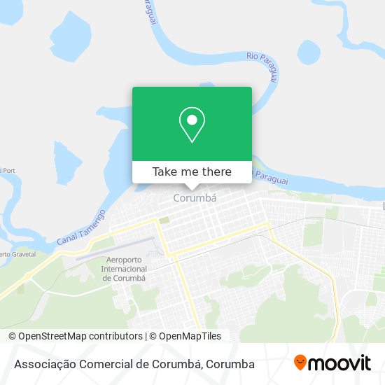 Associação Comercial de Corumbá map