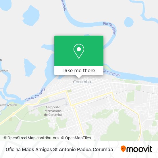 Oficina Mãos Amigas St Antônio Pádua map