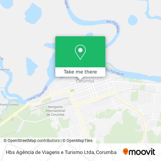 Hbs Agência de Viagens e Turismo Ltda map