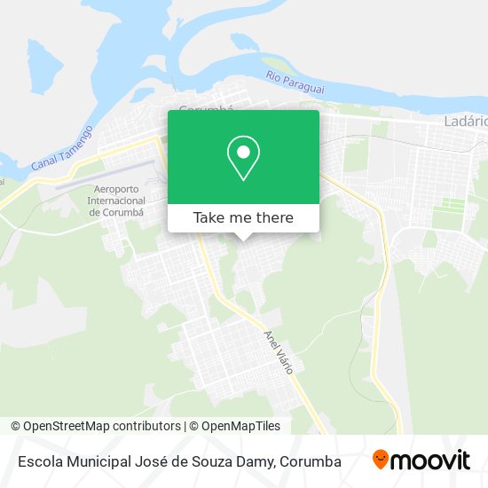 Escola Municipal José de Souza Damy map