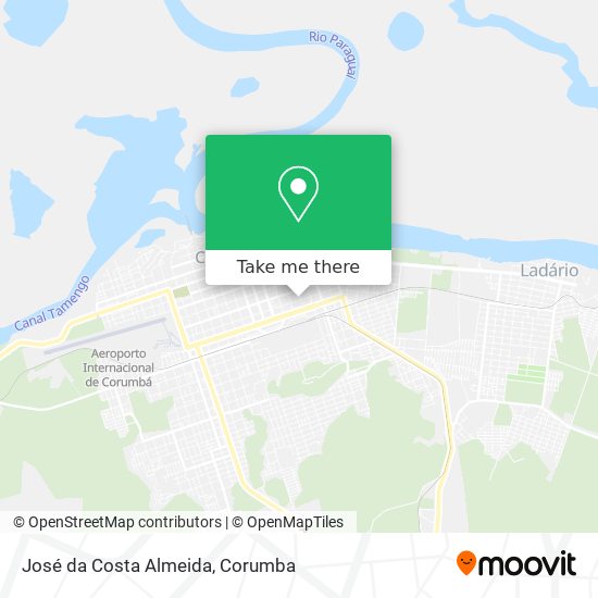 José da Costa Almeida map