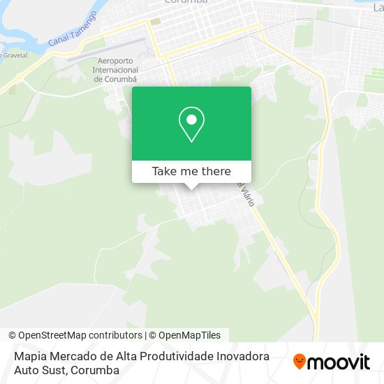 Mapia Mercado de Alta Produtividade Inovadora Auto Sust map