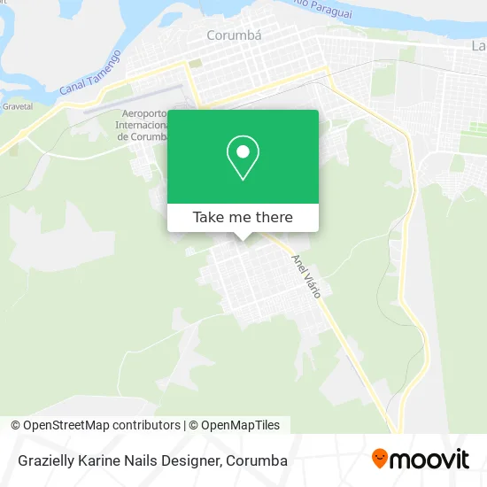 Grazielly Karine Nails Designer map