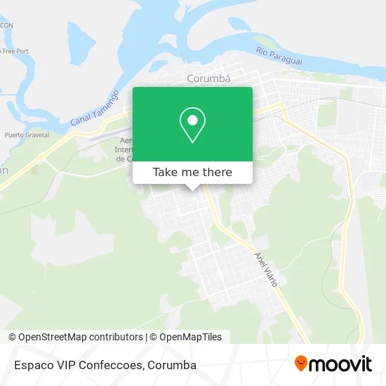 Espaco VIP Confeccoes map