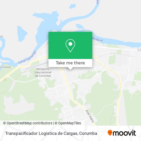 Mapa Transpacificador Logistica de Cargas