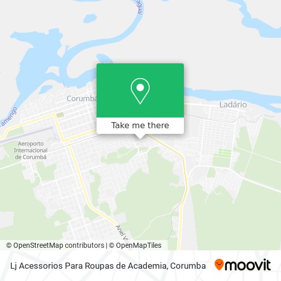 Mapa Lj Acessorios Para Roupas de Academia