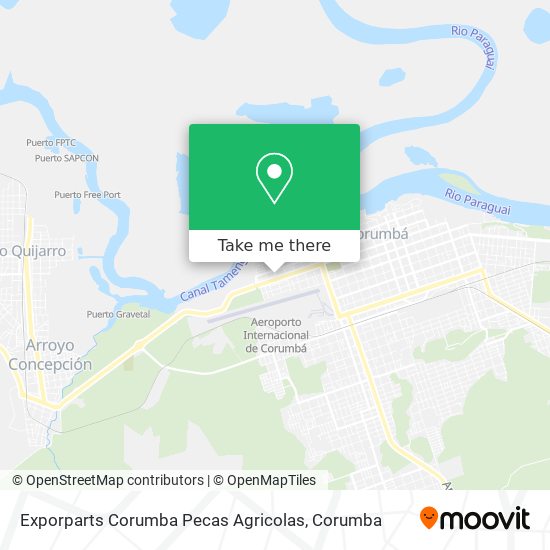 Exporparts Corumba Pecas Agricolas map