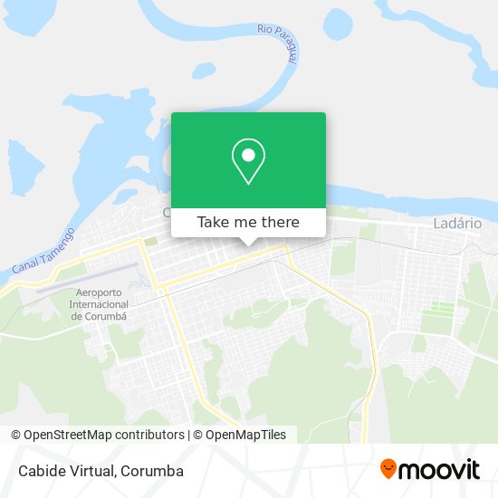 Cabide Virtual map
