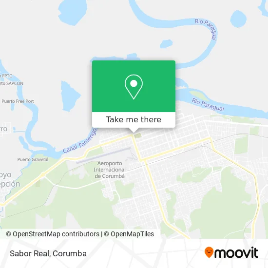 Sabor Real map