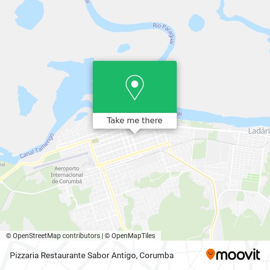 Pizzaria Restaurante Sabor Antigo map