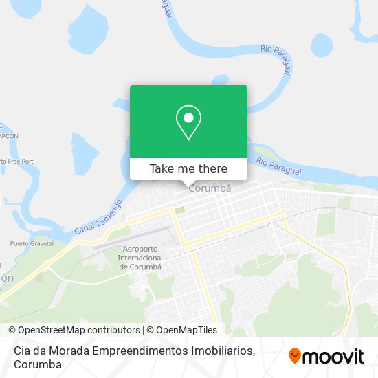 Mapa Cia da Morada Empreendimentos Imobiliarios