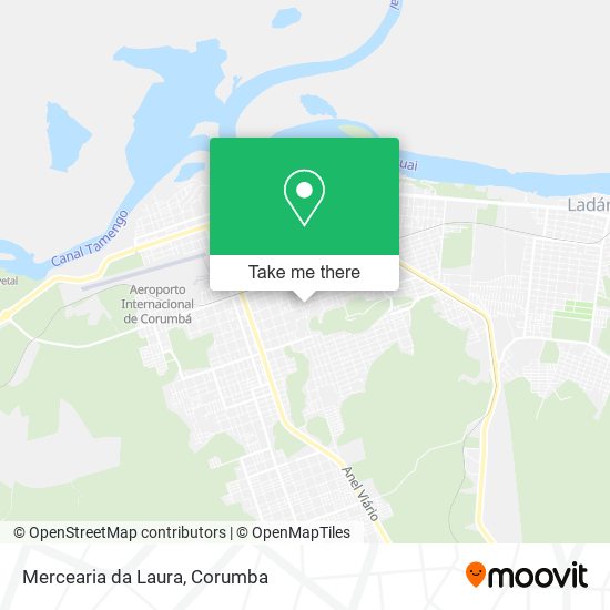 Mapa Mercearia da Laura