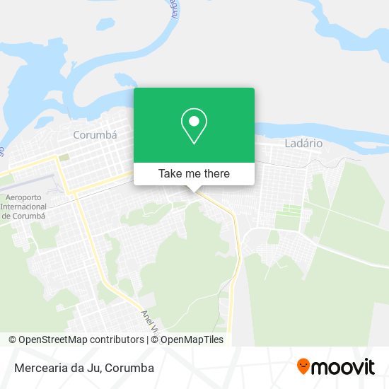 Mapa Mercearia da Ju