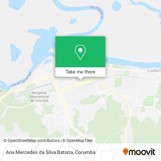 Mapa Ana Mercedes da Silva Batista