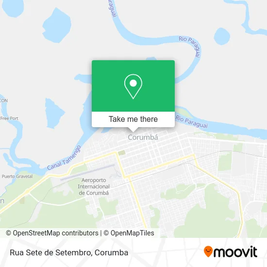 Rua Sete de Setembro map