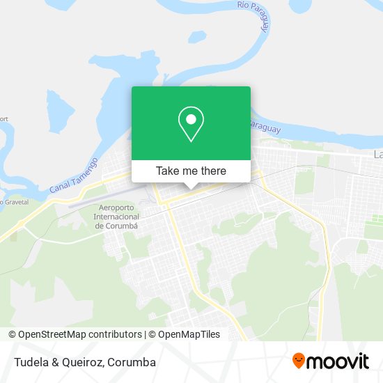 Tudela & Queiroz map