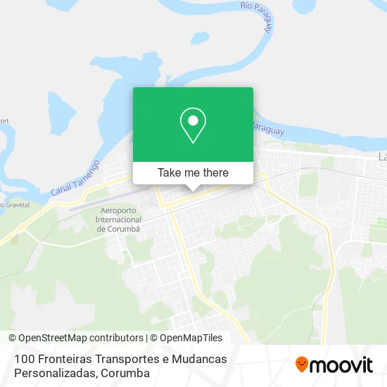 100 Fronteiras Transportes e Mudancas Personalizadas map