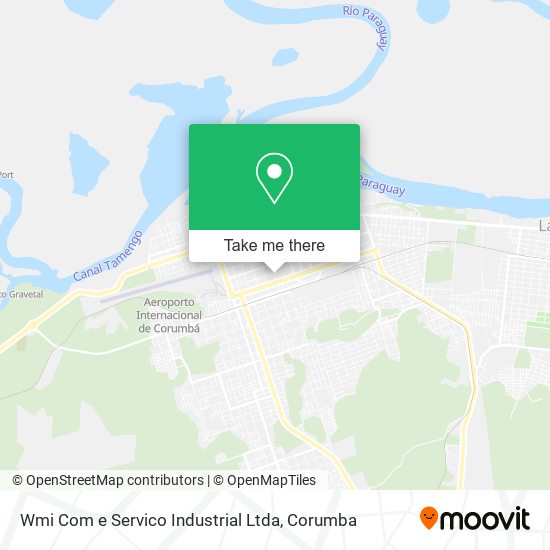 Wmi Com e Servico Industrial Ltda map