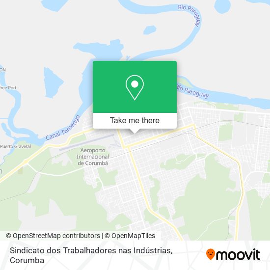 Sindicato dos Trabalhadores nas Indústrias map