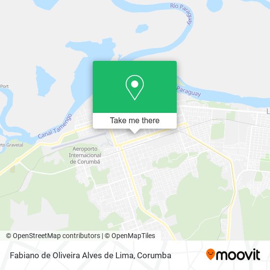 Fabiano de Oliveira Alves de Lima map