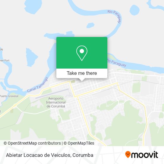 Abietar Locacao de Veiculos map