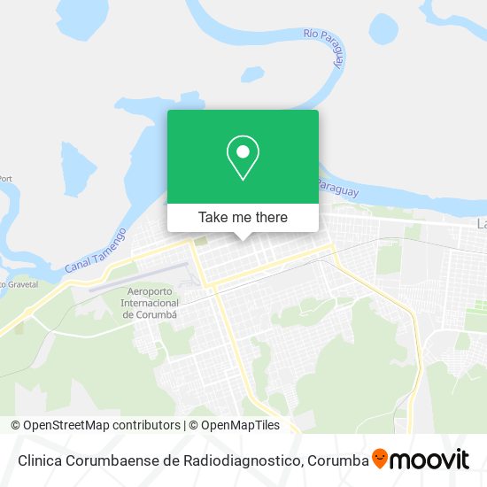 Mapa Clinica Corumbaense de Radiodiagnostico