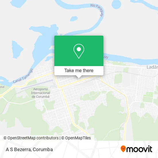 A S Bezerra map