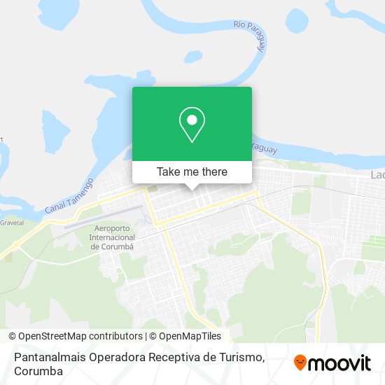 Pantanalmais Operadora Receptiva de Turismo map