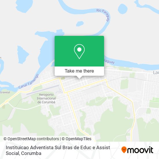 Instituicao Adventista Sul Bras de Educ e Assist Social map