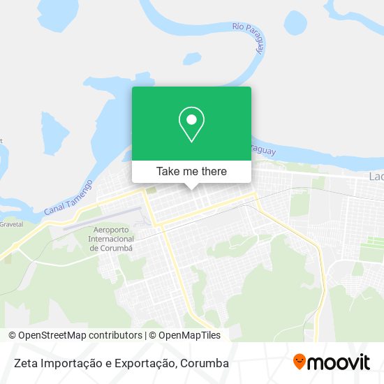 Mapa Zeta Importação e Exportação