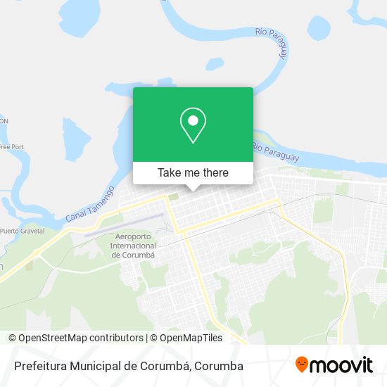 Prefeitura Municipal de Corumbá map