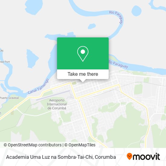 Academia Uma Luz na Sombra-Tai-Chi map