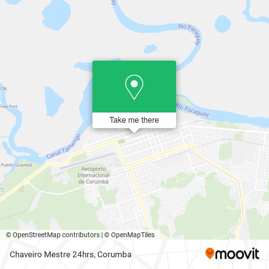 Chaveiro Mestre 24hrs map