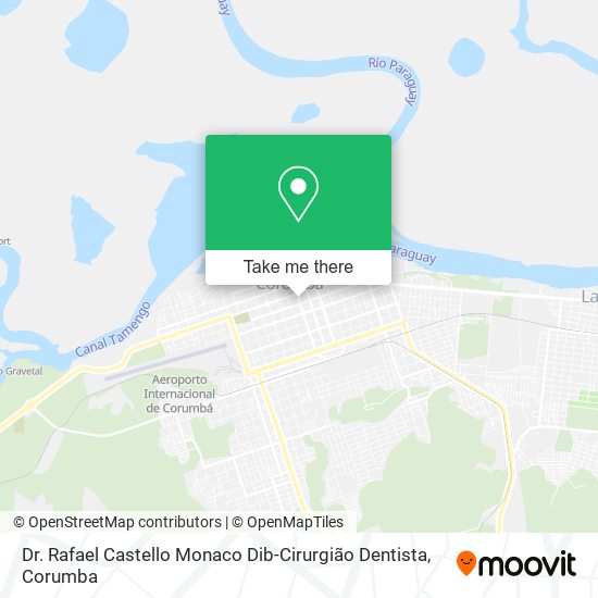 Dr. Rafael Castello Monaco Dib-Cirurgião Dentista map