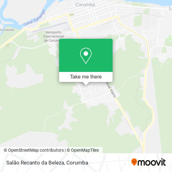 Salão Recanto da Beleza map