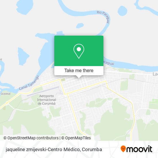 Mapa jaqueline zmijevski-Centro Médico