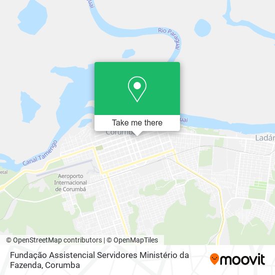 Fundação Assistencial Servidores Ministério da Fazenda map