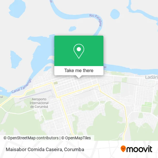 Maisabor Comida Caseira map