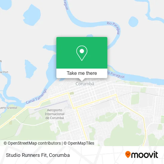 Studio Runners Fit map