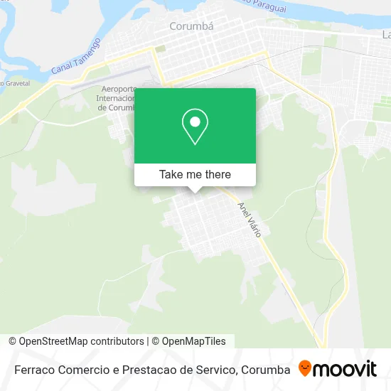 Ferraco Comercio e Prestacao de Servico map